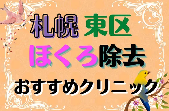 札幌市東区でほくろ除去が安い評判のいい編集部おすすめクリニックについて